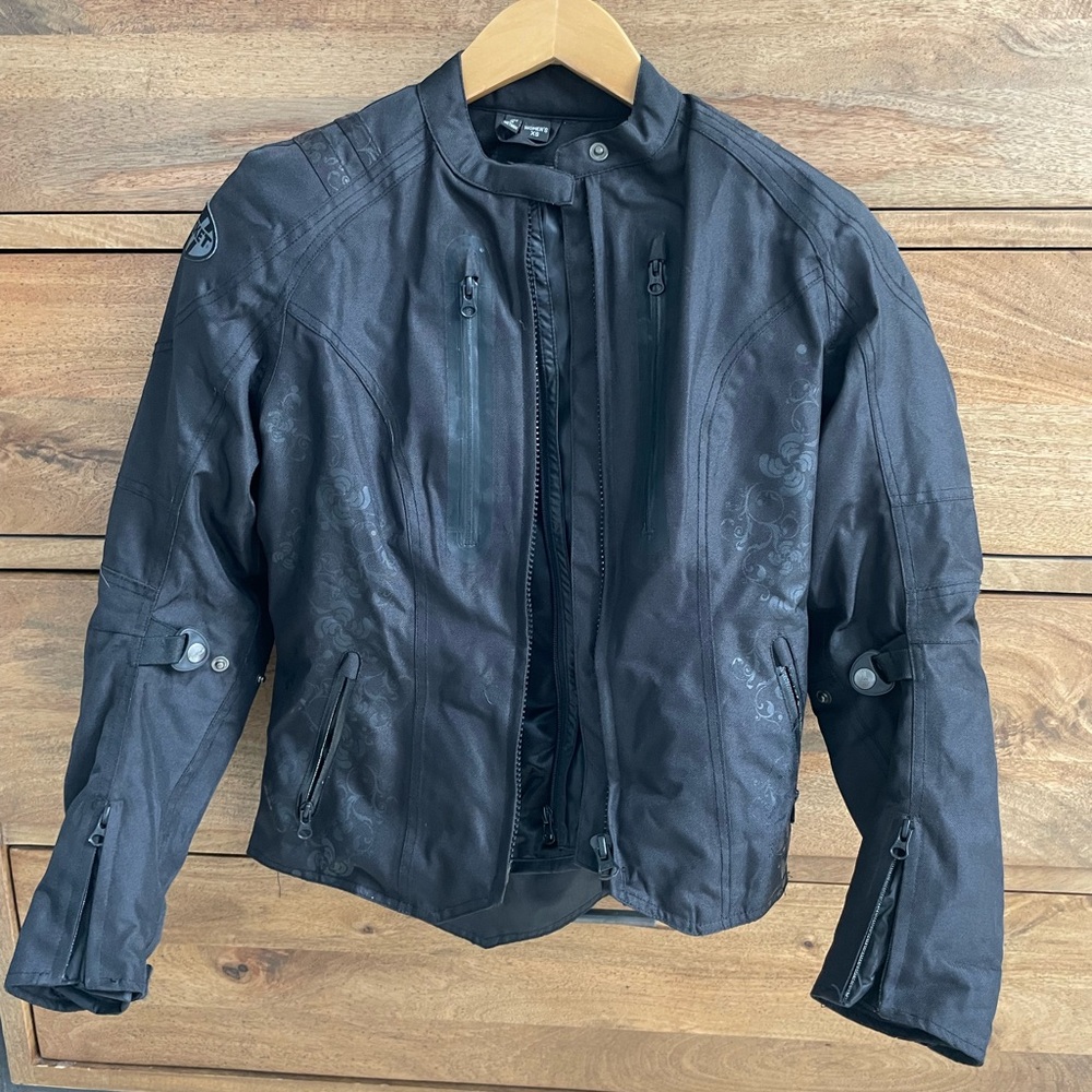 Joe Rocket Women's XS Black Motorcycle Jacket